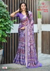 Kritika Vol 5 By Kashvi Dull Moss Kasab Daily Wear Saree Exporters In India